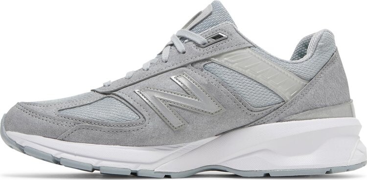 Кроссовки New Balance 990v5 Made In USA Vegan 'Grey', серый — фото 4