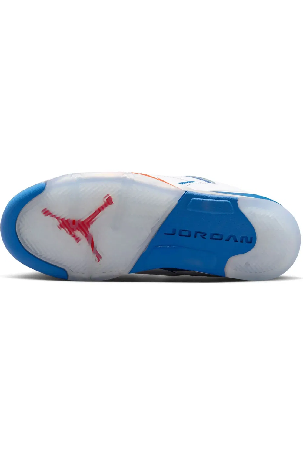 Детские кроссовки баскетбольные низкие Sixty Plus Jordan, White/Varsity Red/Blue — фото 4