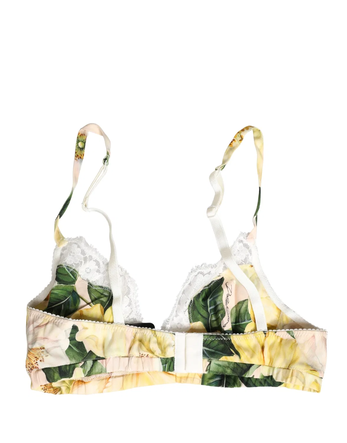 Женское бюстгальтер без косточек с цветочным принтом Soft Cup Bra Dolce & Gabbana, Multicolor — фото 2