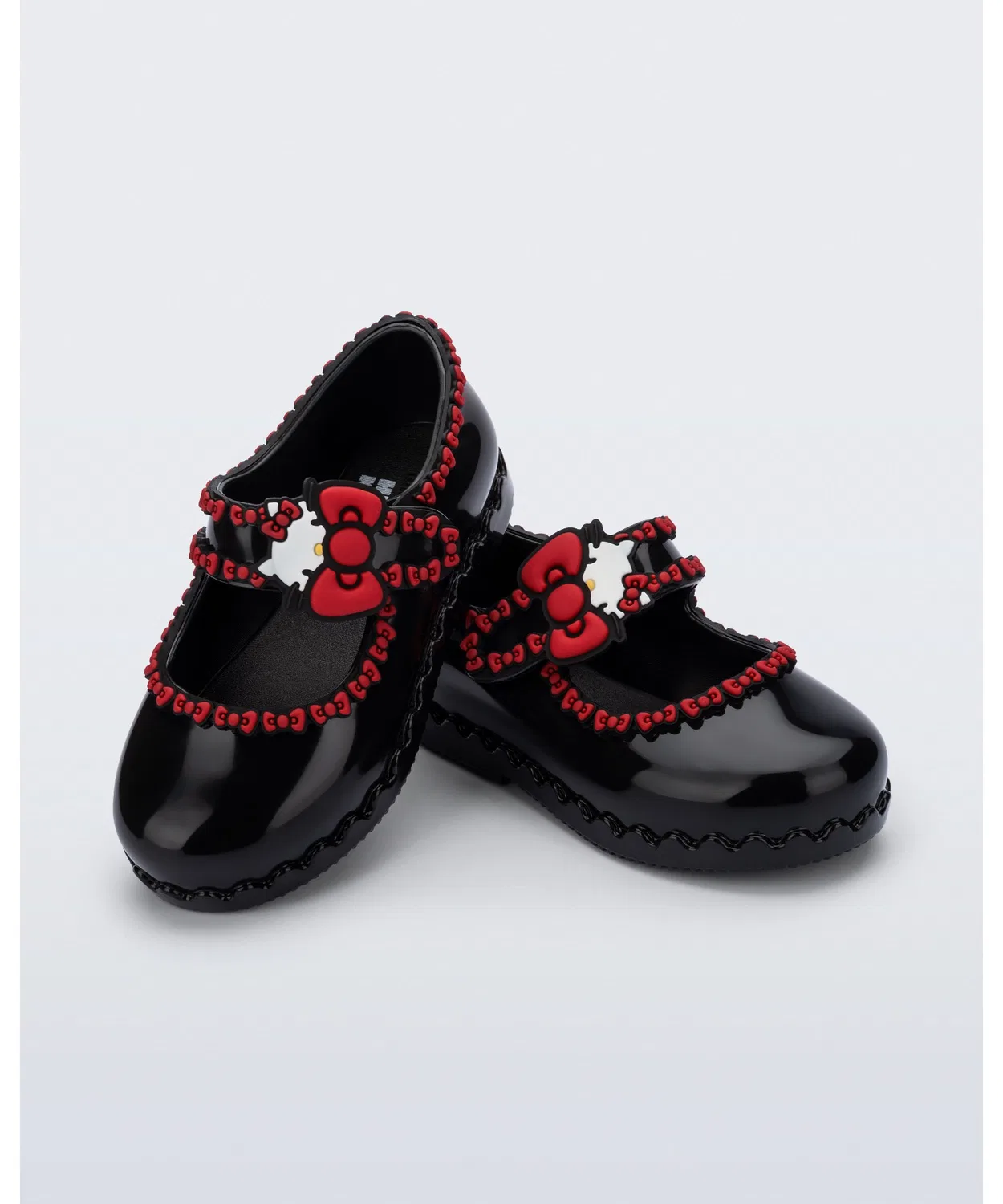 Детские балетки Melissa Mini Melissa Hip Ballerina + Hello Kitty And Friends BB, Black — фото 4