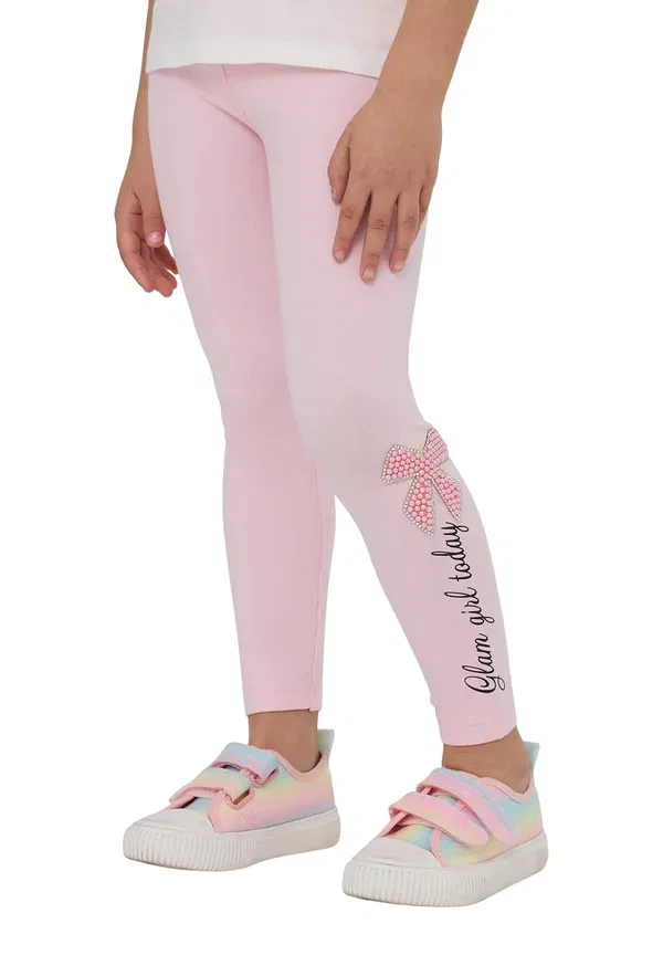 Леггинсы с принтом Leggings - trousers Terranova, Rosa, розовый — фото 4