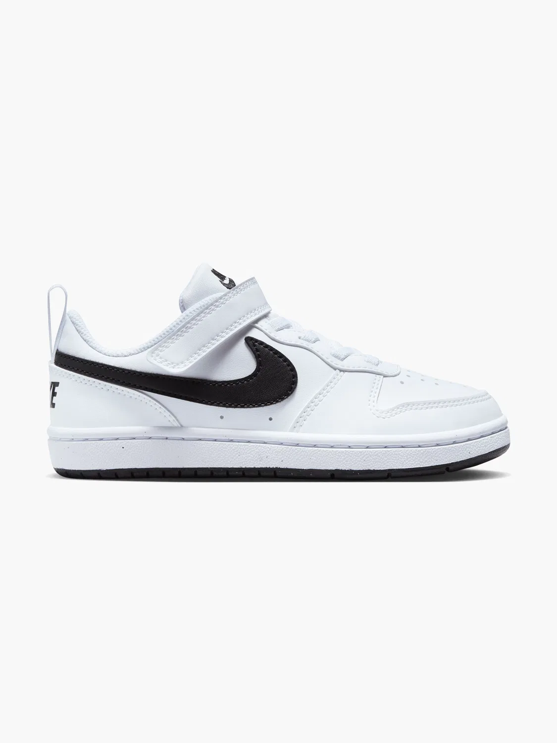 Детские полуботинки на липучке Nike, белый