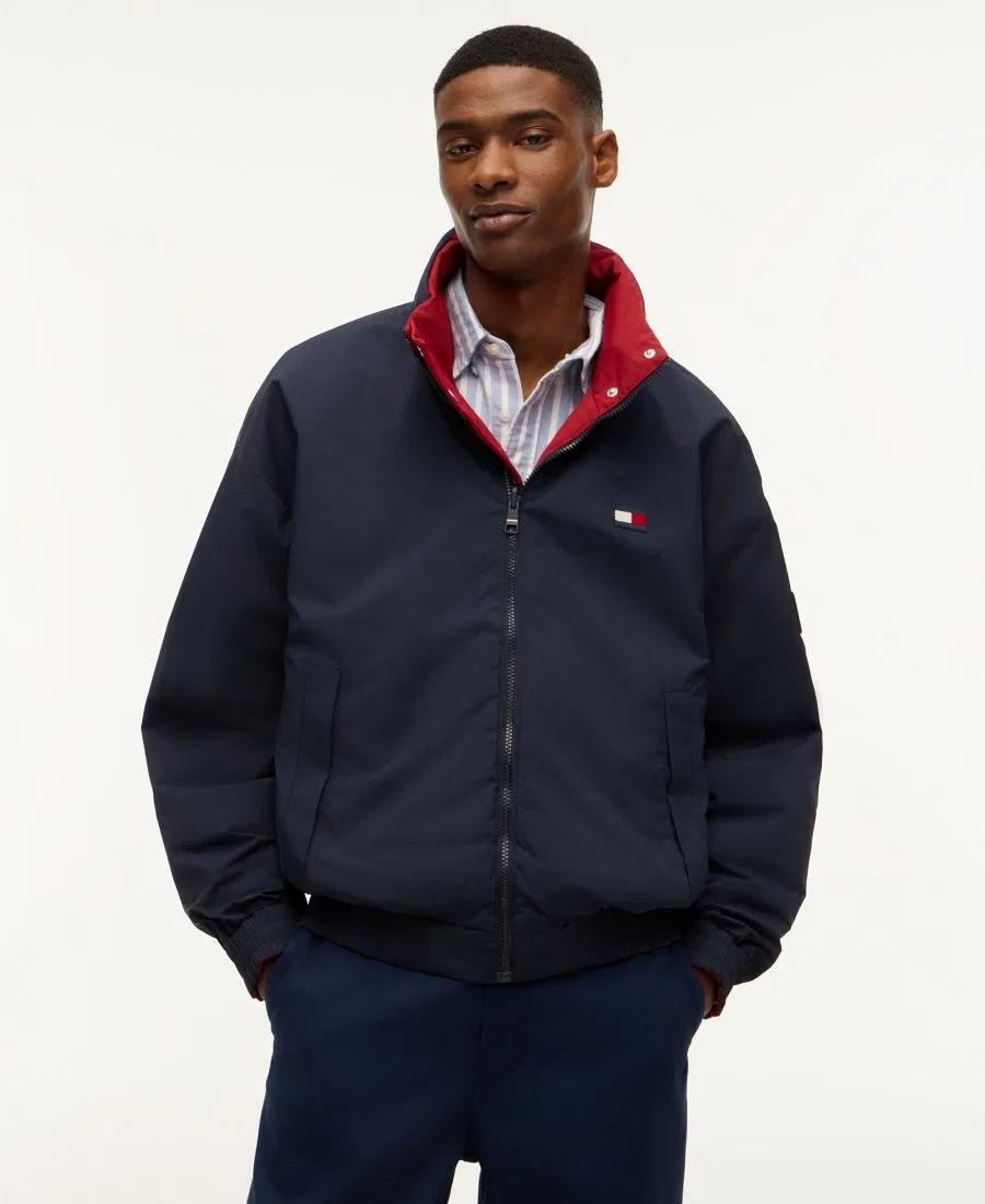 Мужская куртка с воротником-стойкой Reversible Regatta Jacket Tommy Hilfiger, Regatta Red — фото 2