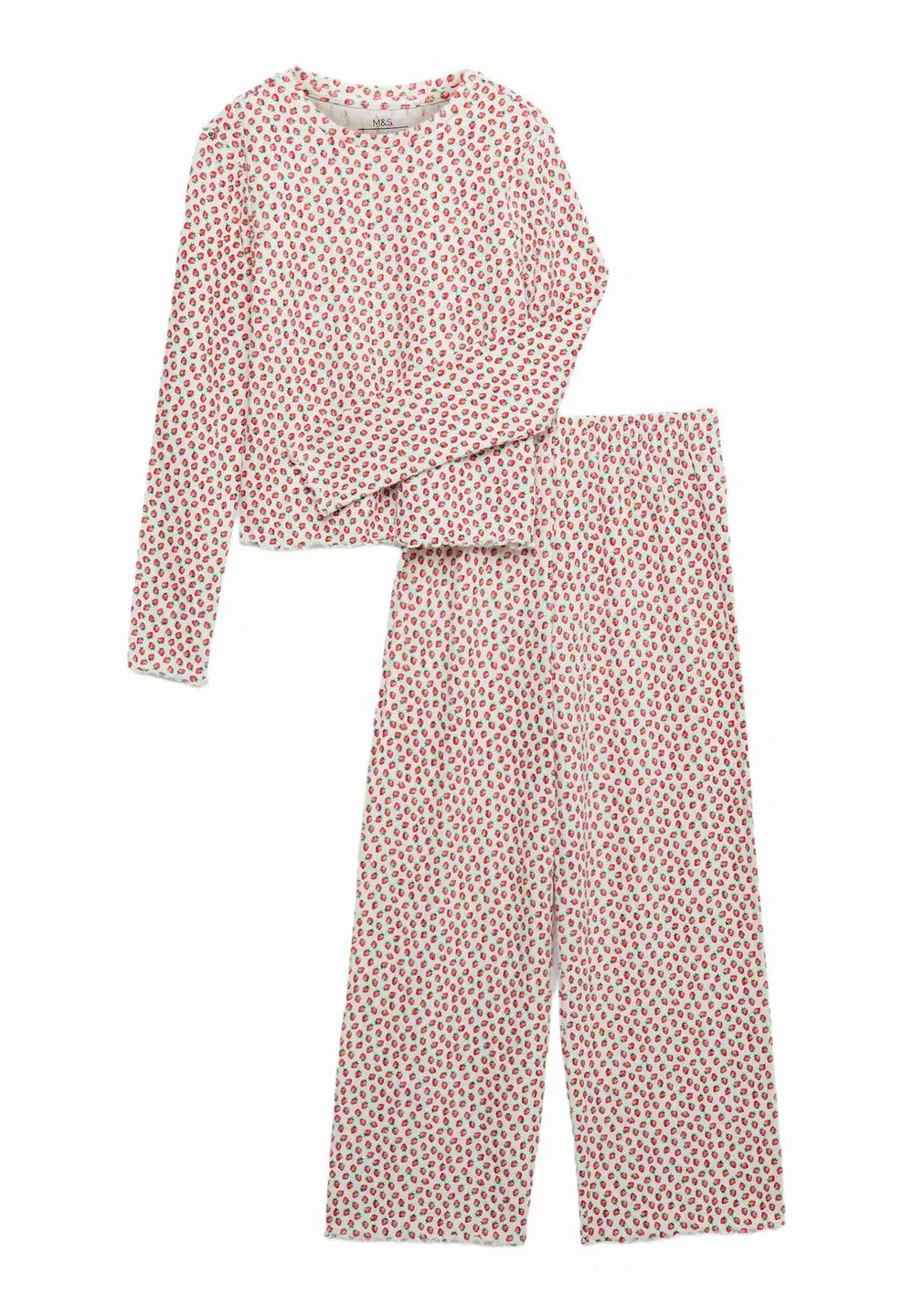 Клубничный комплект - пижамный комплект Marks & Spencer, Multi