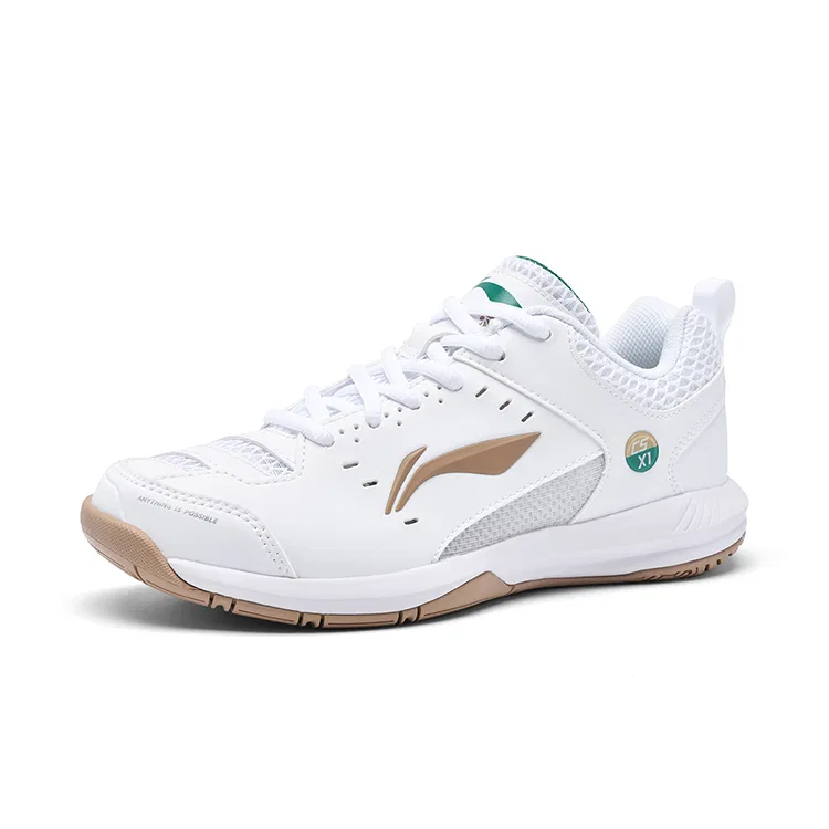 Детские кроссовки для бадминтона с амортизацией Li-Ning Light Feather, White — фото 4