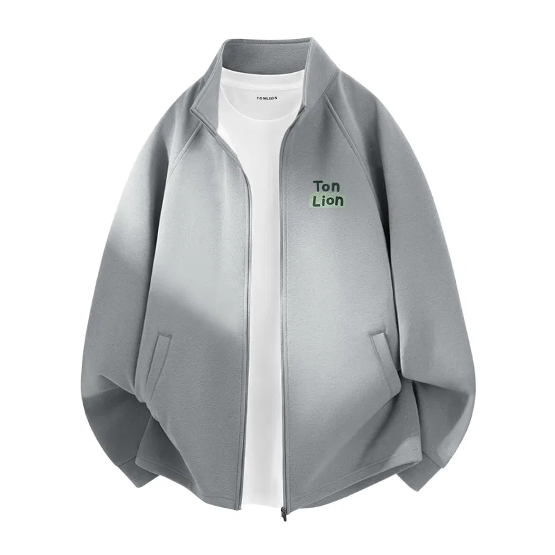 Детская куртка с воротником-стойкой Tonlion, Heather Grey
