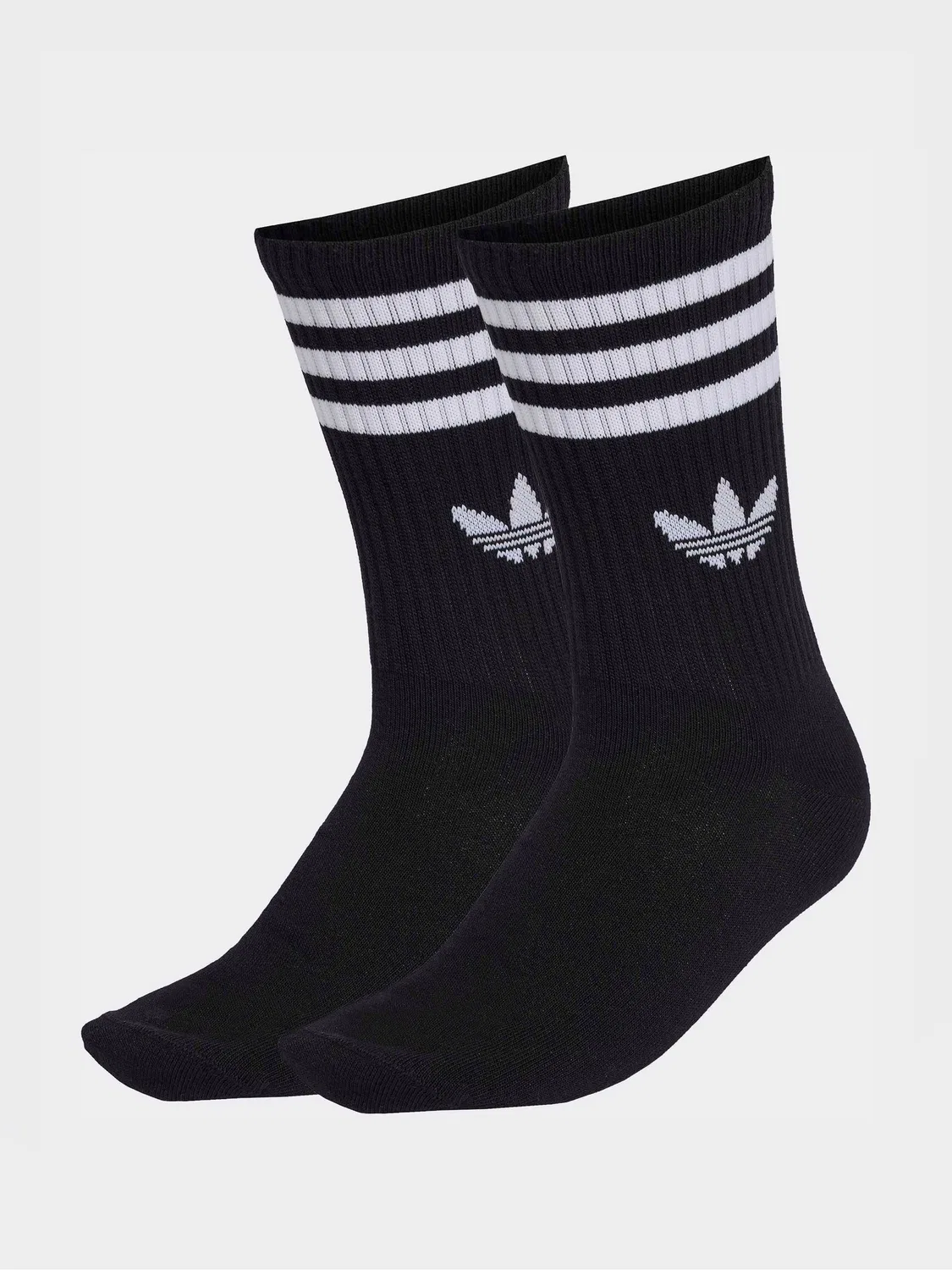 Носки спортивные, 3-Stripe Crew, adidas Originals, черные