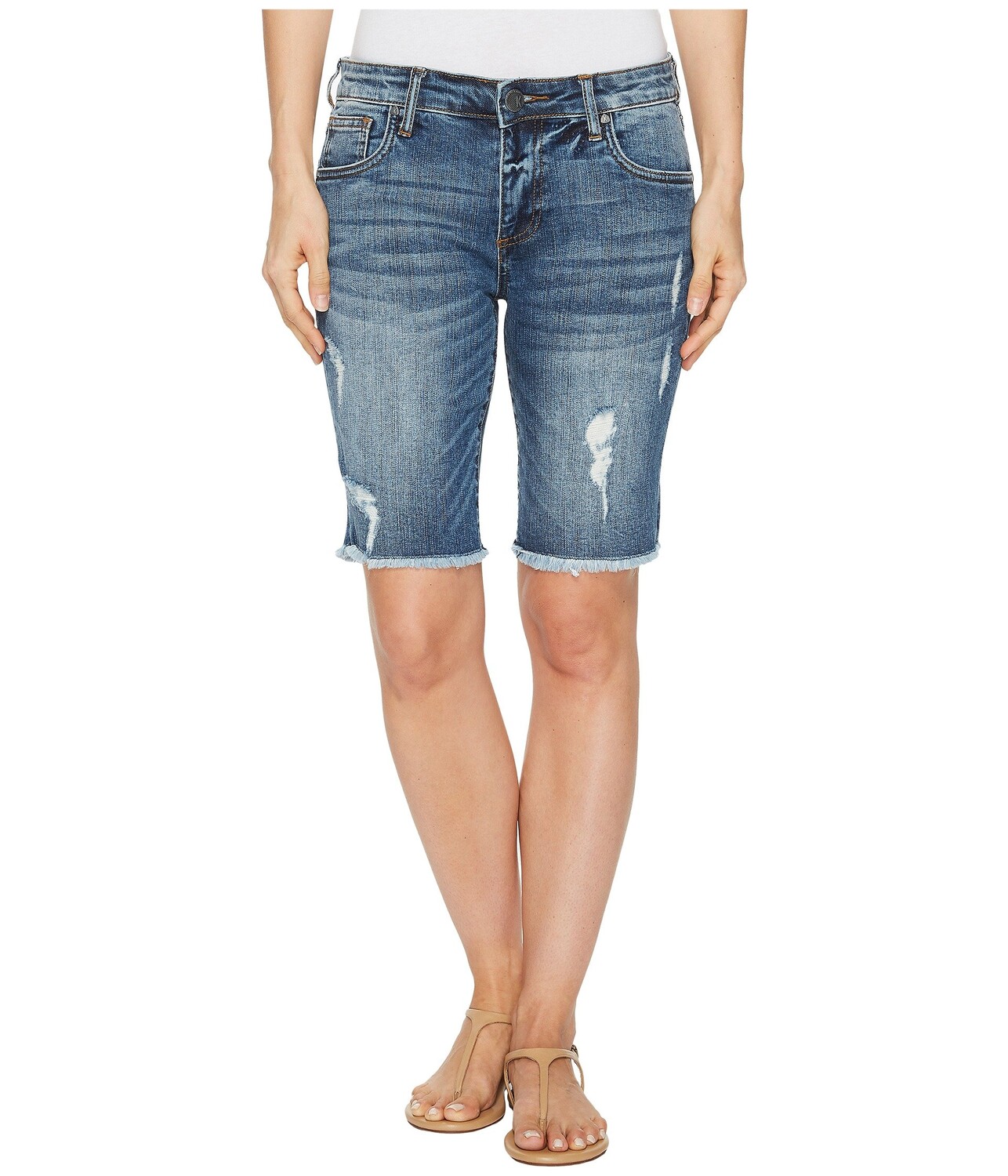 

Шорты KUT from the Kloth, Sophie Bermuda Jean Shorts