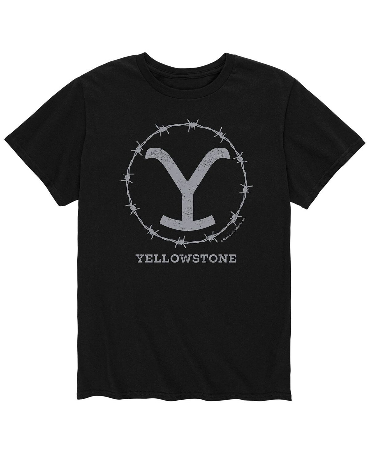 

Мужская футболка yellowstone с колючей проволокой AIRWAVES, черный