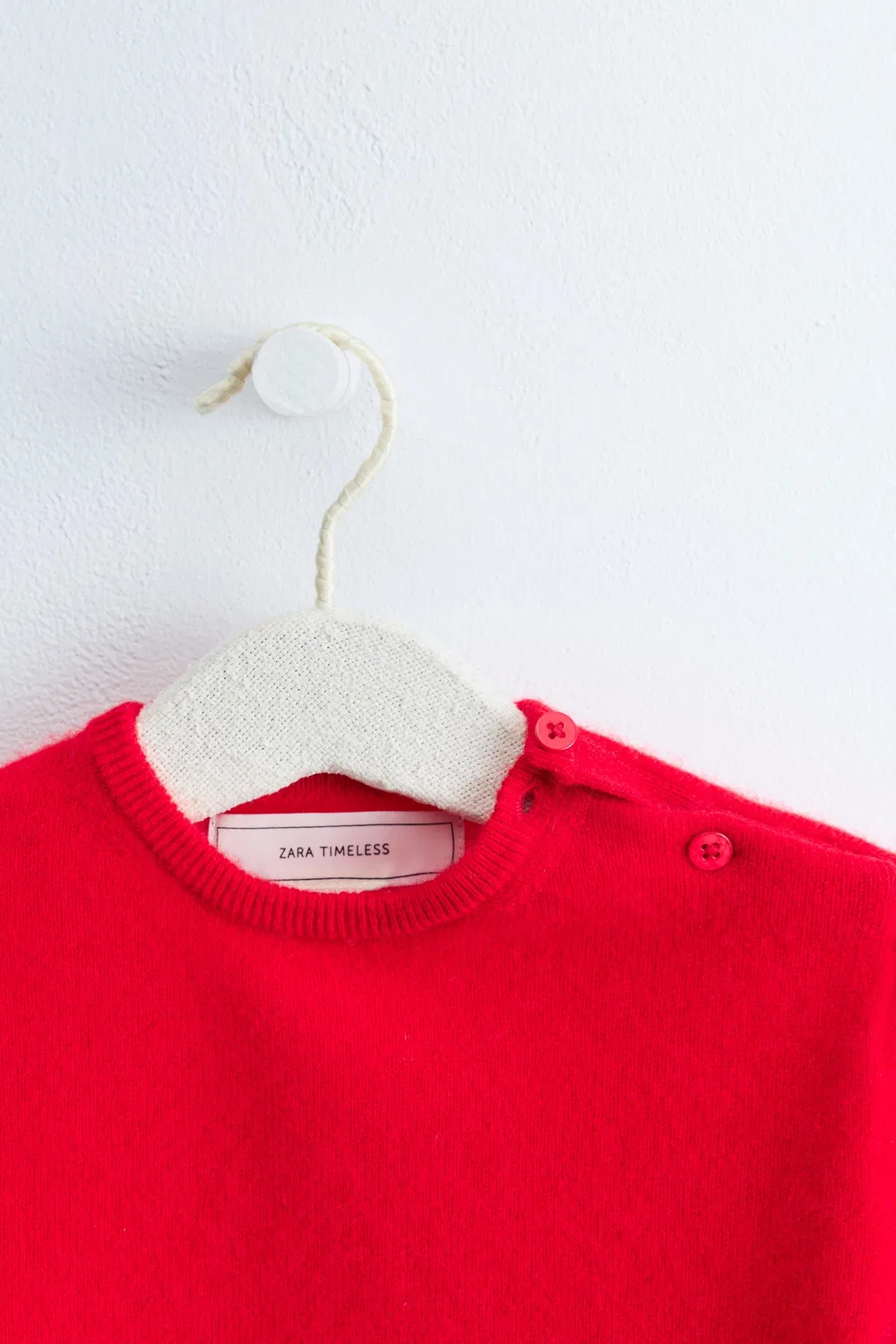 ZARA TIMELESS - Свитер из 100% кашмира, Red — фото 3