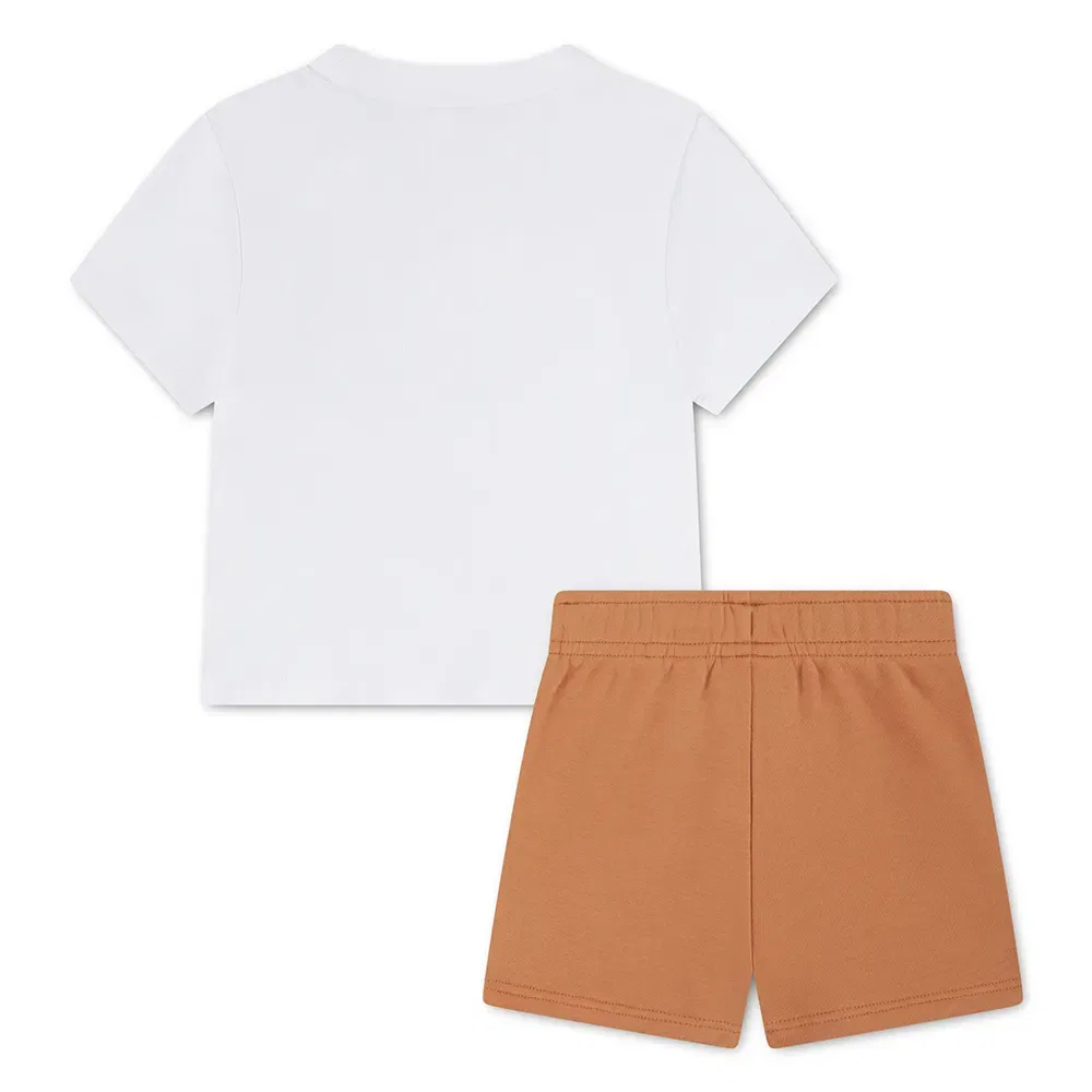 Комплект Lacoste Kids, коричневый — фото 2