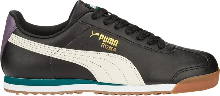 

Кроссовки Puma Roma Basic Plus White Varsity Green, белый