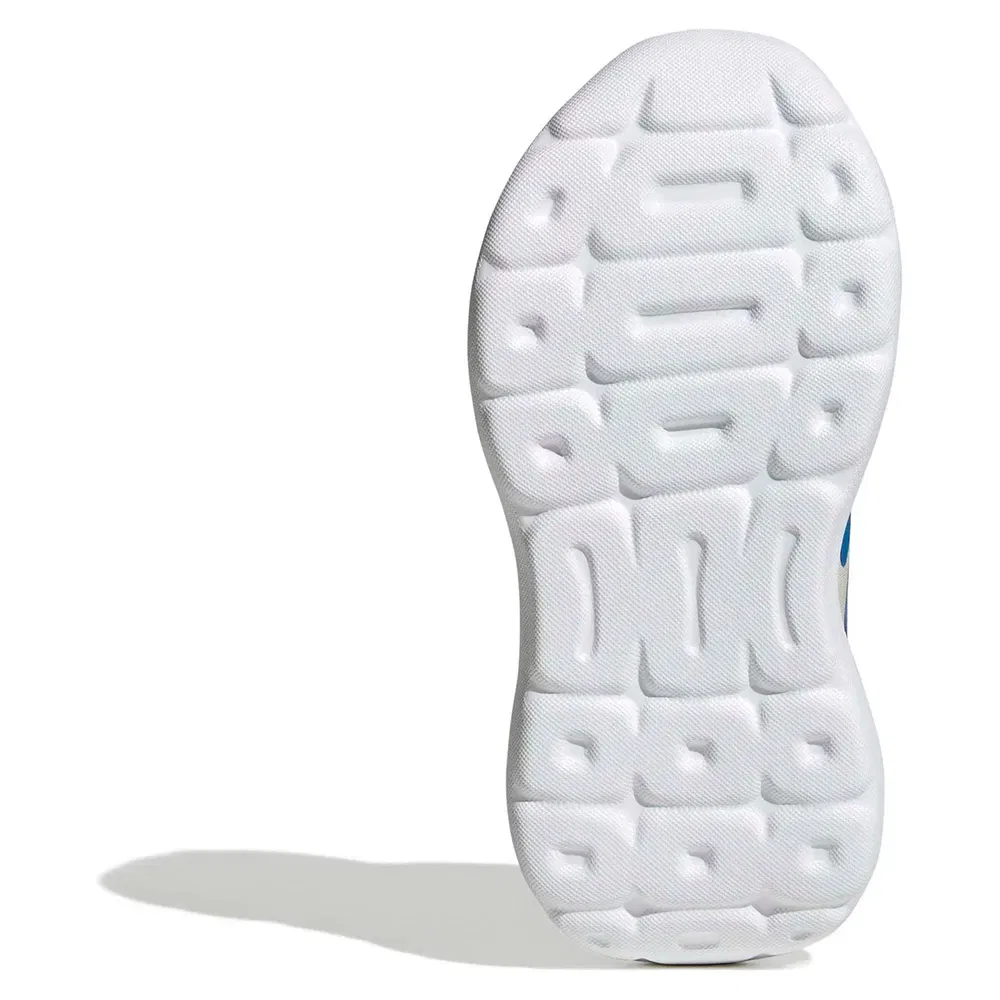 Детские кроссовки для девочек с липучками Tensaur Run 3.0 Adidas, White — фото 4