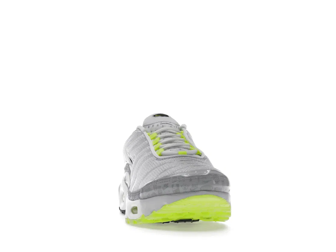 Детские кроссовки Lifestyle Nike Air Max Plus, White/Grey-Volt — фото 2