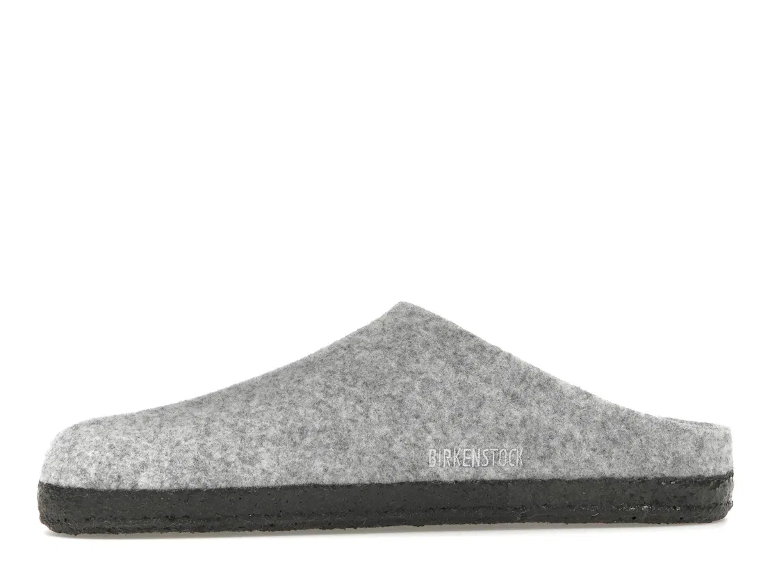 Детские клоги с овчиной Birkenstock Zermatt Shearling Clog, Light Gray — фото 3