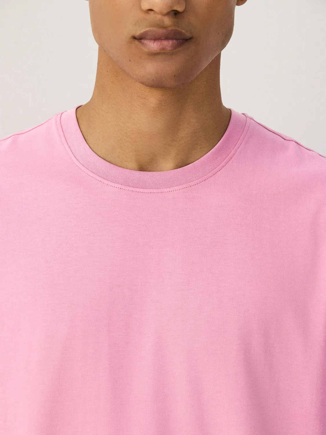 Футболка с круглым вырезом, Regular Fit, Essential Next, Pink Candy — фото 3