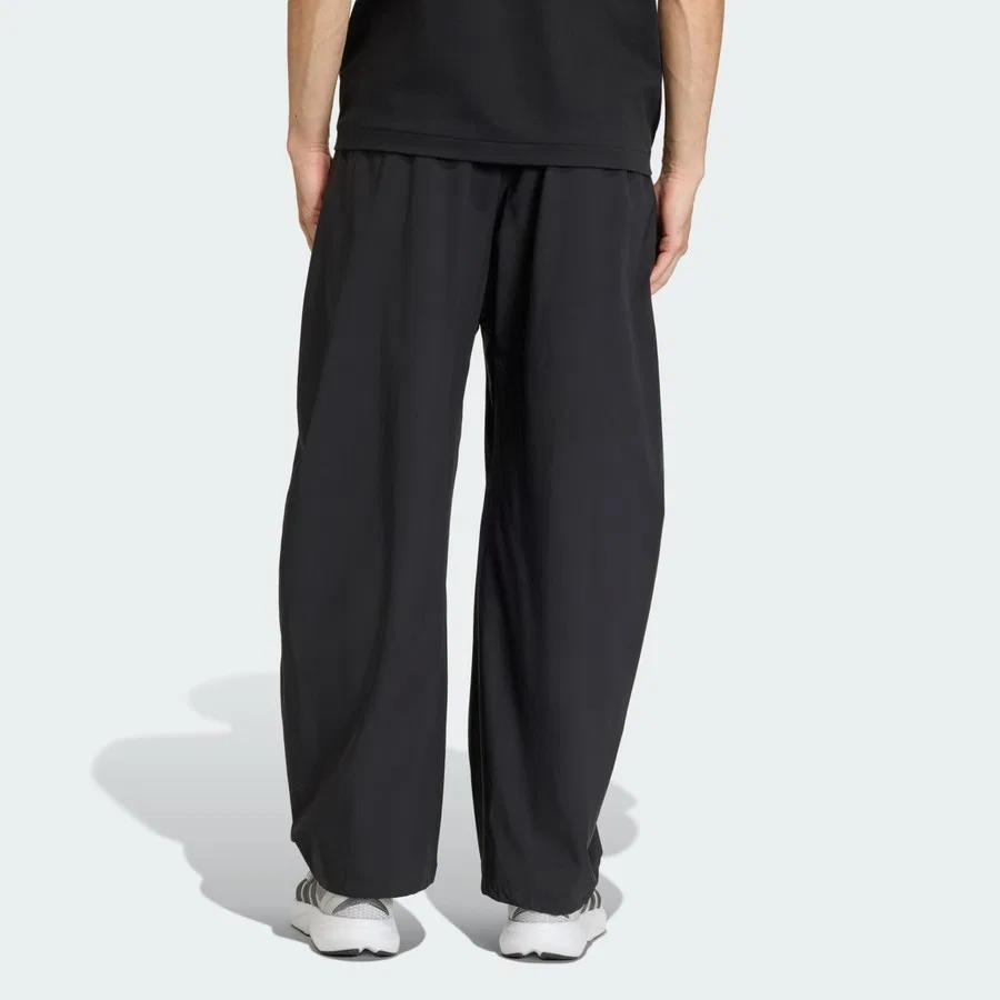 Штаны спортивные с завязкой Z.N.E. Woven Pant adidas, Черный — фото 2