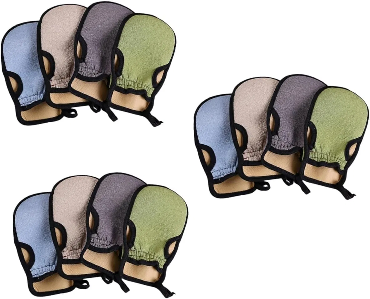 Перчатки для пилинга FRCOLOR, 12 шт, 24x14x0.5 см