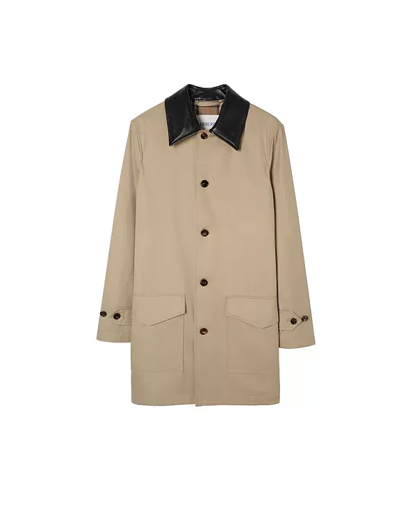 Мужское пальто с дождевой защитой Meadowbank Burberry, Saltmarsh Beige — фото 2