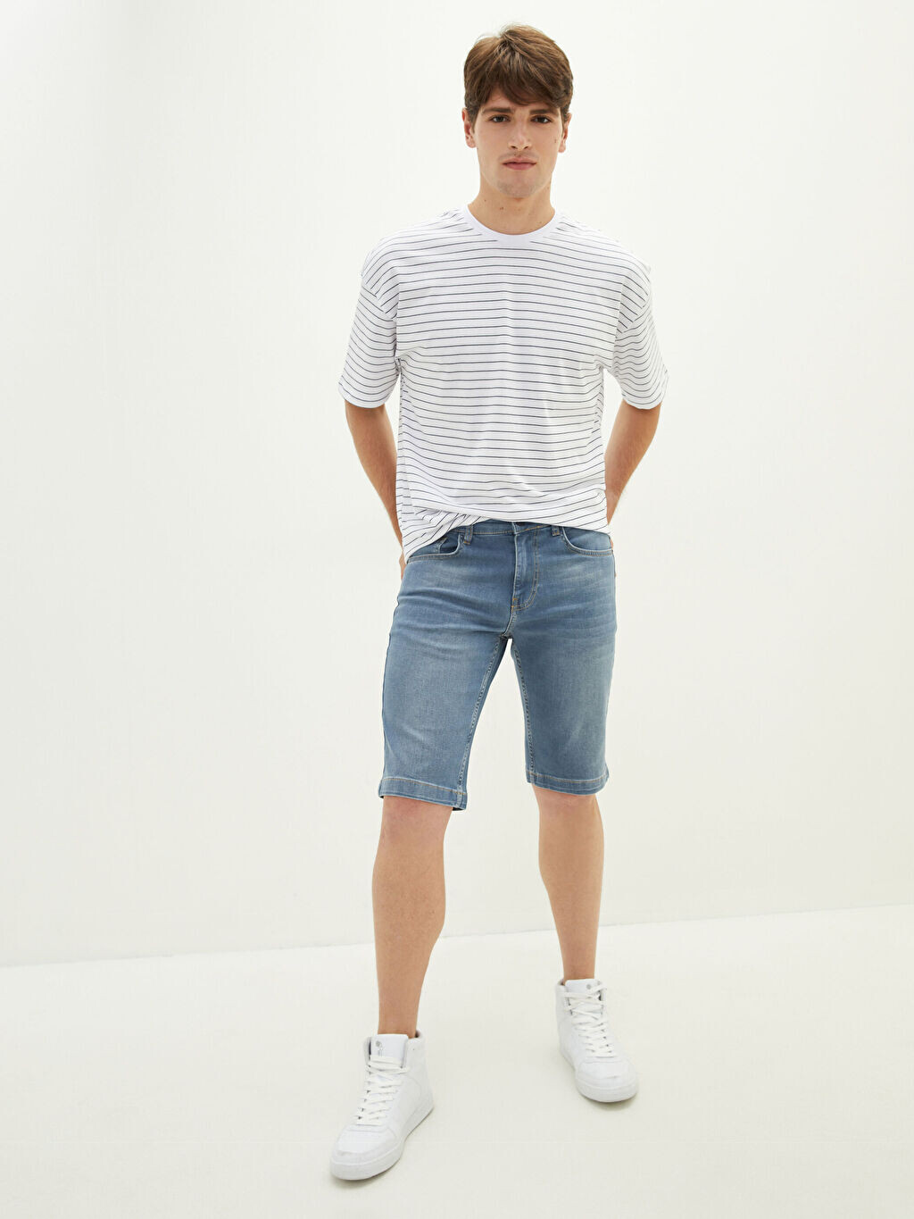 

Мужские джинсовые шорты стандартного кроя LCW Jeans