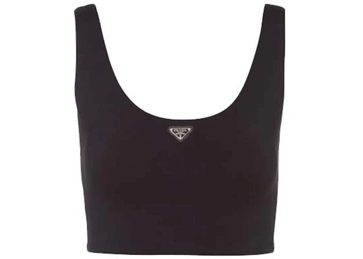 Женский топ из джерси Prada, Black