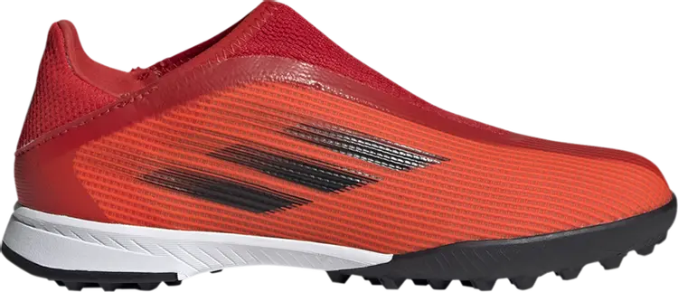 

Кроссовки Adidas X Speedflow.3 Laceless TF J 'Red', красный