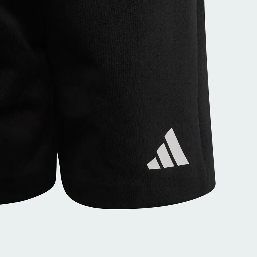 Спортивные шорты ADIDAS PERFORMANCE свободного кроя 'Messi Zne' черного цвета — фото 4