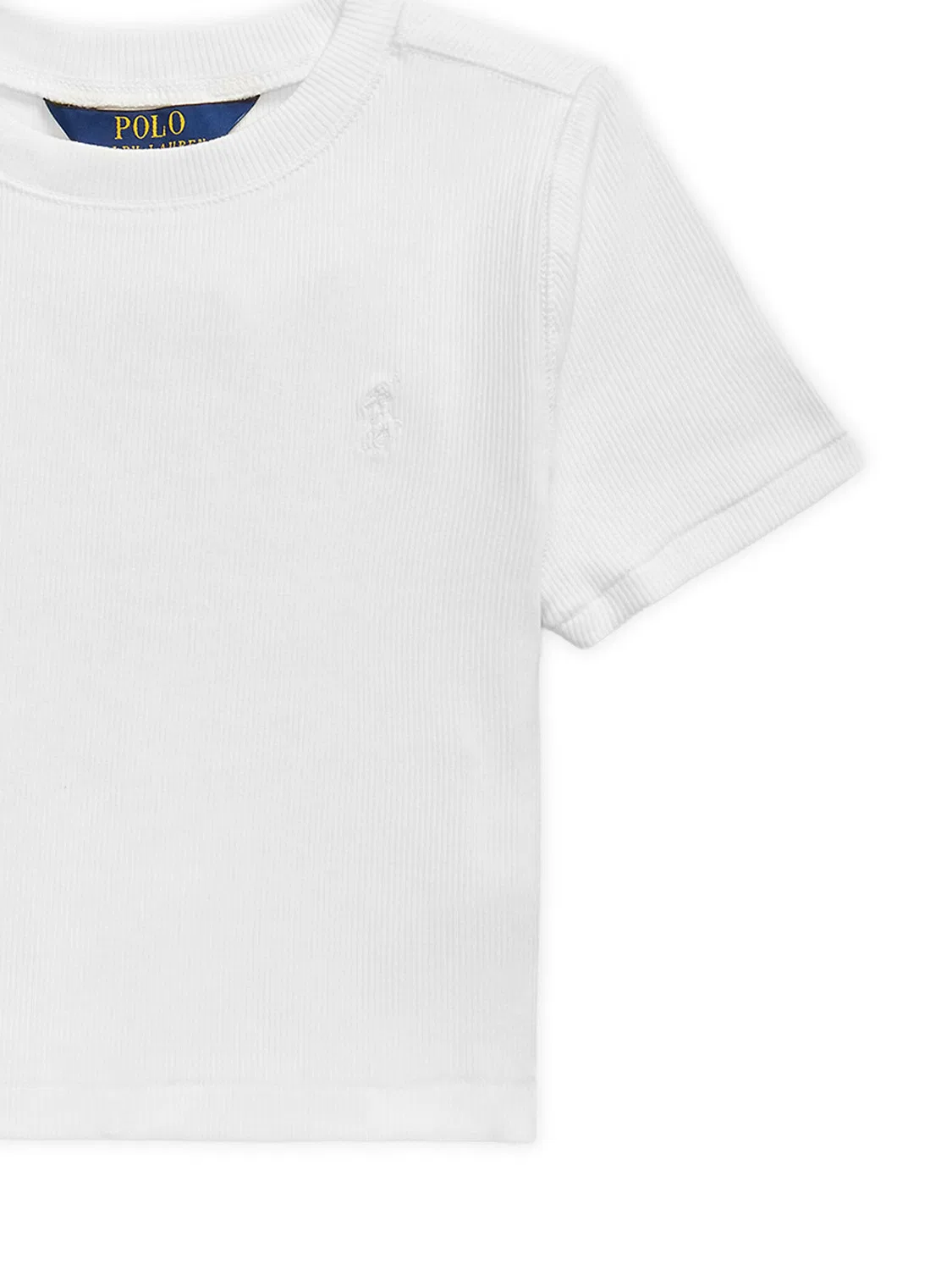Футболка свободного кроя для девочки Polo Ralph Lauren, белый — фото 3