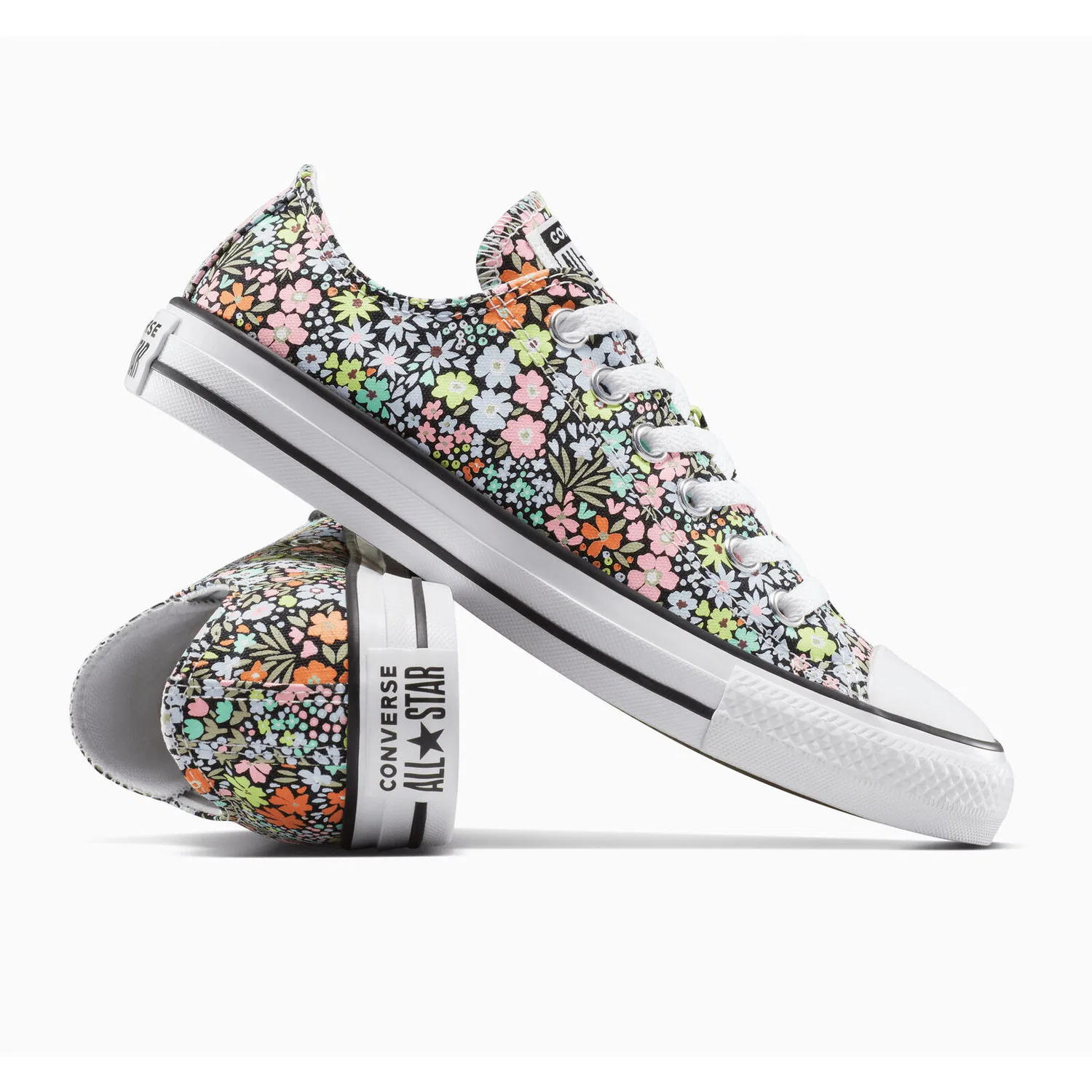Детские кеды Converse Chuck Taylor All Star Mini Flowers, Bunt — фото 3