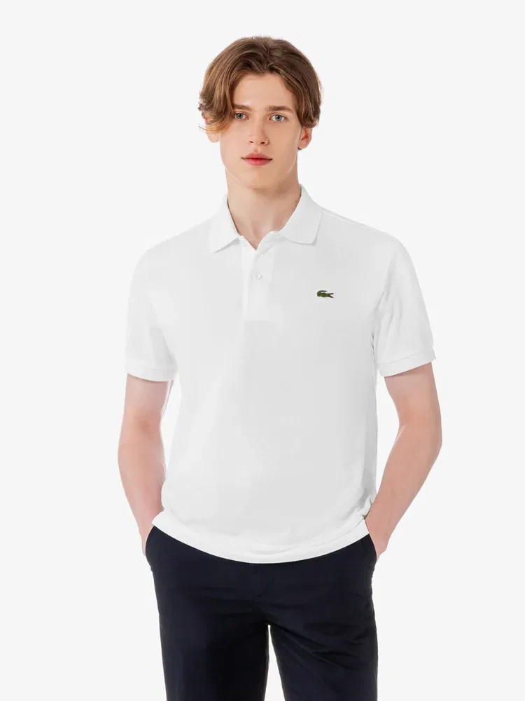 Футболка с коротким рукавом, Regular Fit, Polo LACOSTE, White