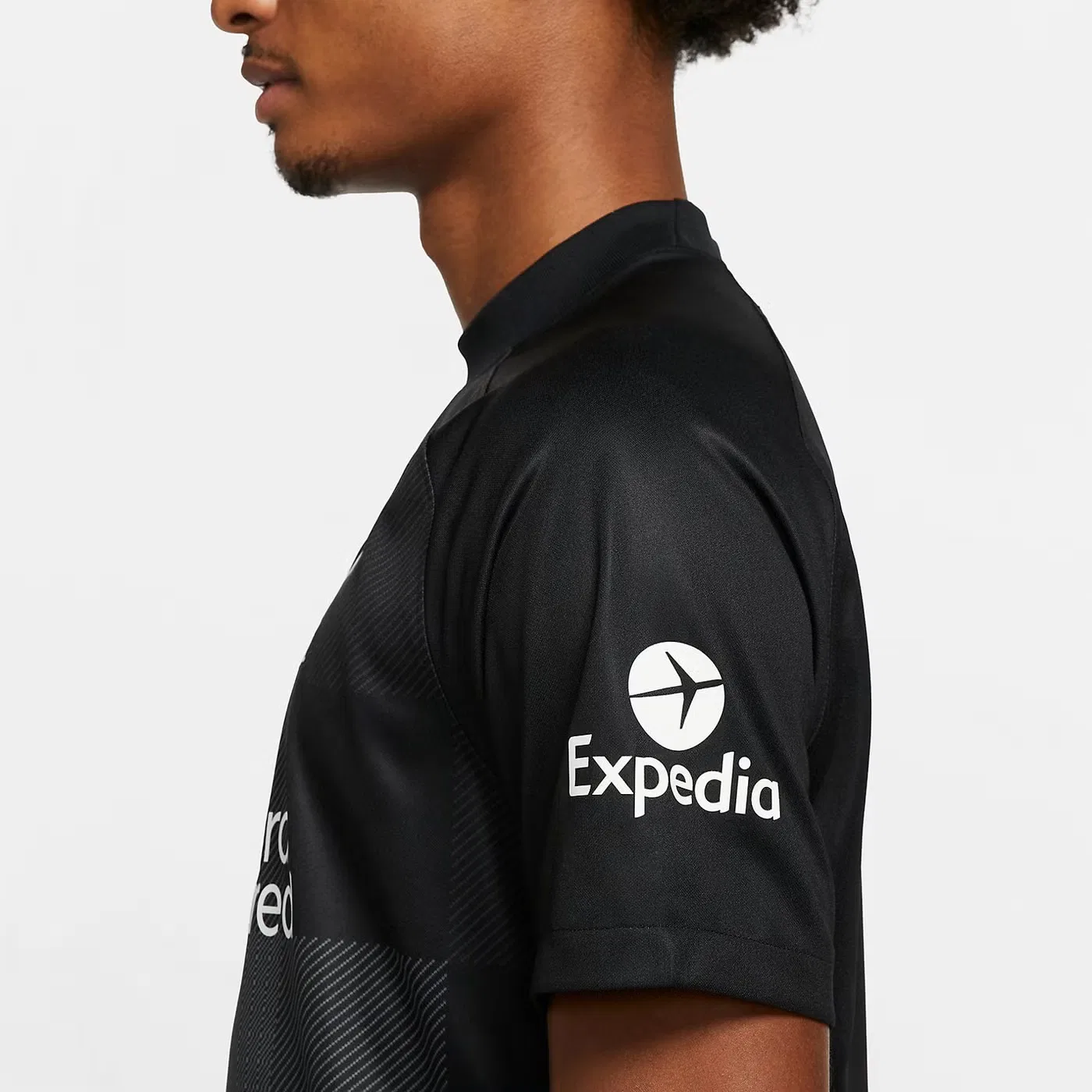 Футболка с коротким рукавом вратарская Liverpool 21/22 Nike, черный — фото 3