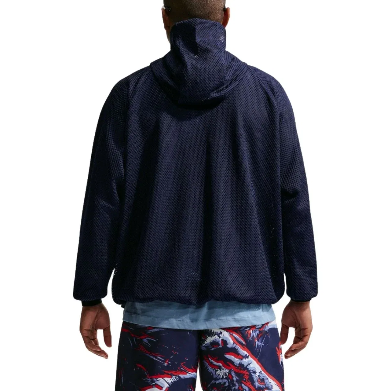 Мужская куртка Dri-FIT с длинным рукавом Nike England Anthem Obsidian, темно-синий — фото 2