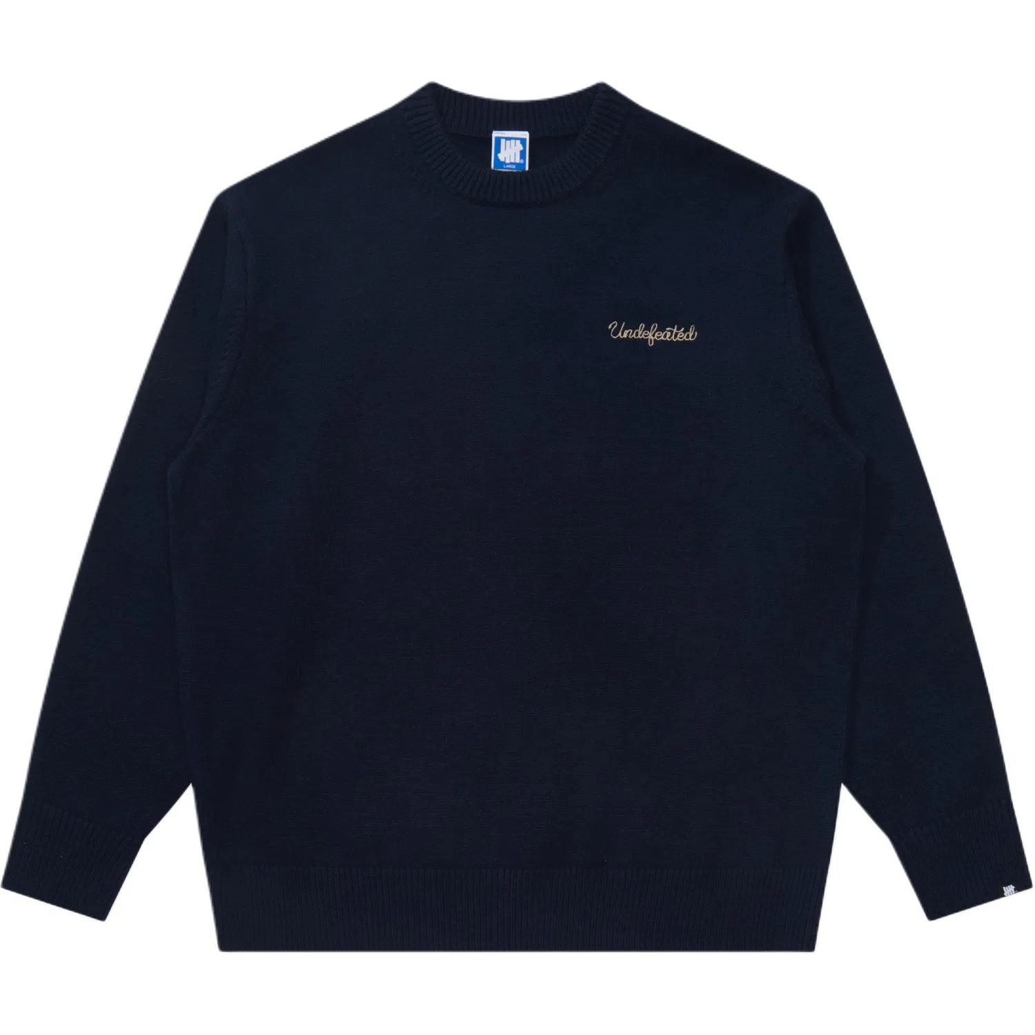 Детский свитер с круглым вырезом Navy Blue UNDEFEATED