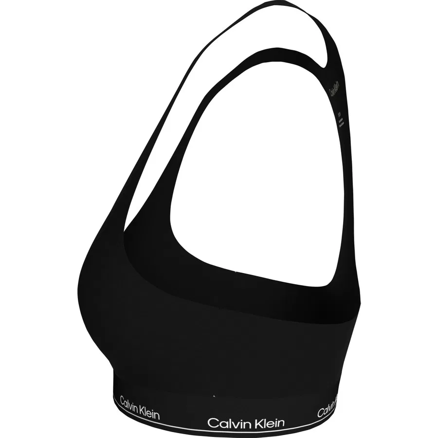 Спортивный бюстгальтер с низкой поддержкой Calvin Klein Wo, Черный — фото 4