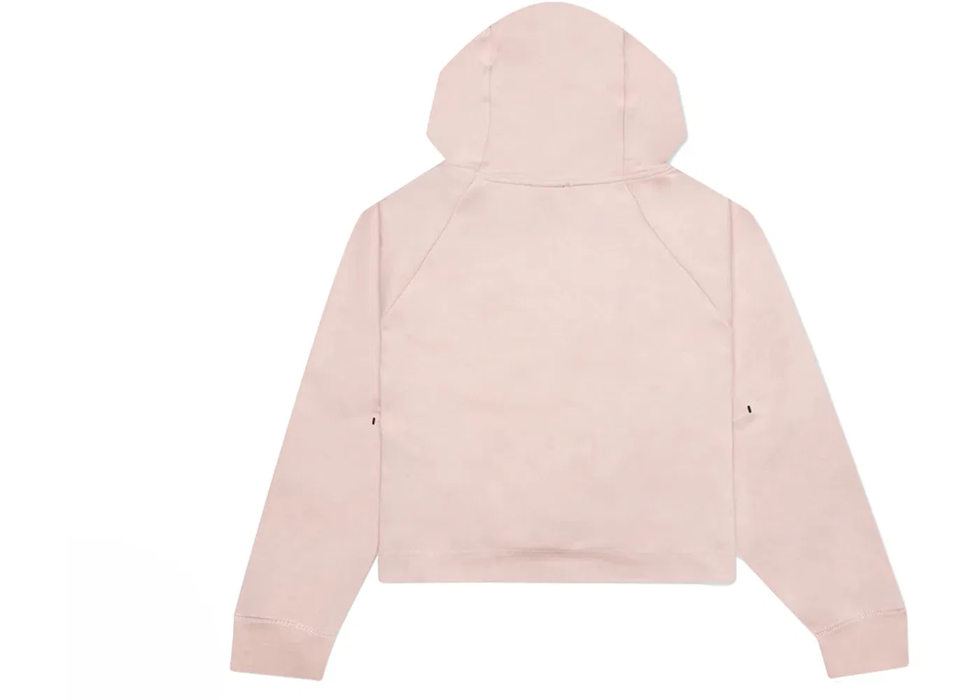 Женская худи Tech Fleece с полной застежкой-молнией Nike, Pink Oxford/Black — фото 2