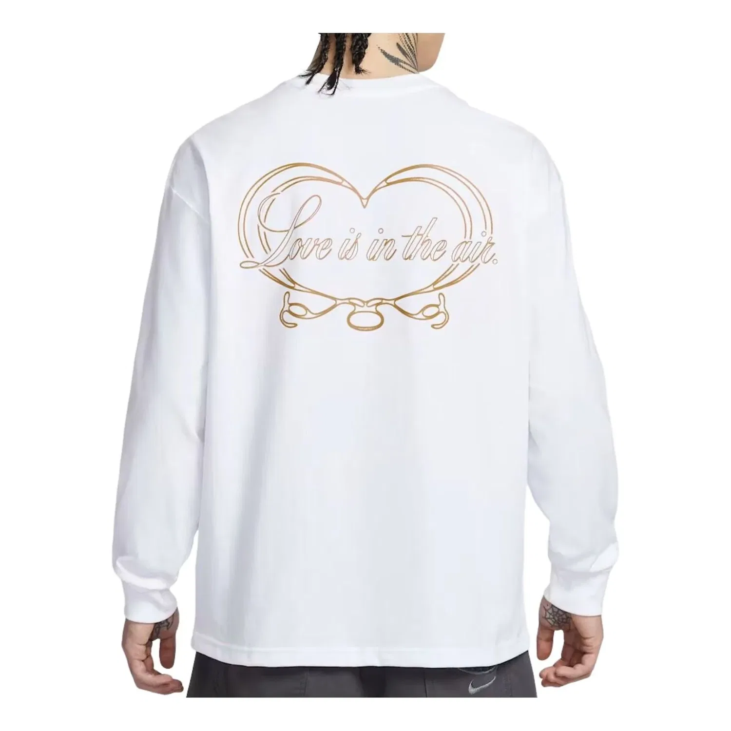 Мужская футболка Sportswear Long-Sleeve T-Shirt 'White' Nike, белый
