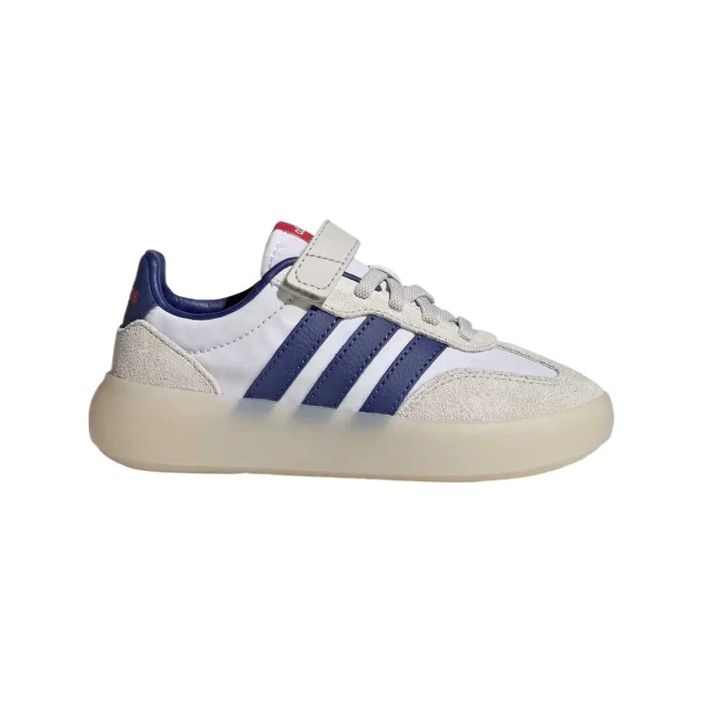 Детские кроссовки для мальчиков и девочек Adidas, Cloud White/Secret Ink/Pure Rubies — фото 3