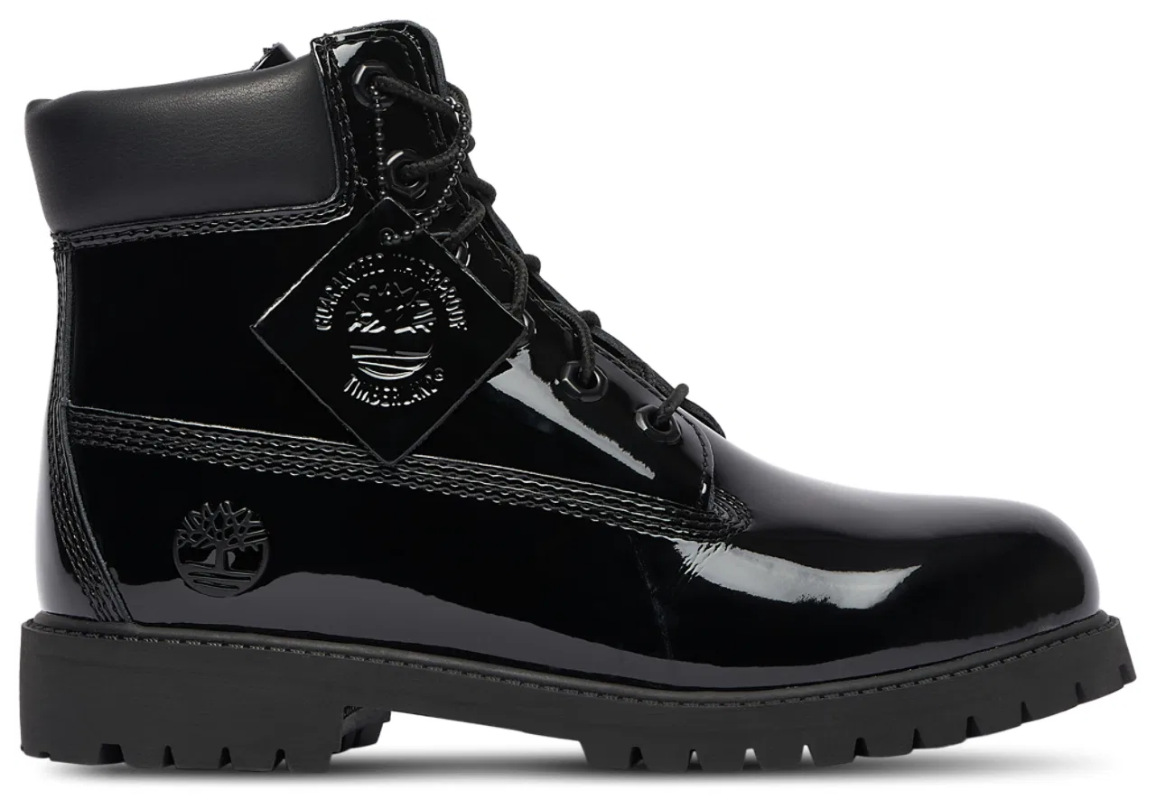 Ботинки для мальчиков Premium 6" Waterproof Patent Leather Timberland, черный