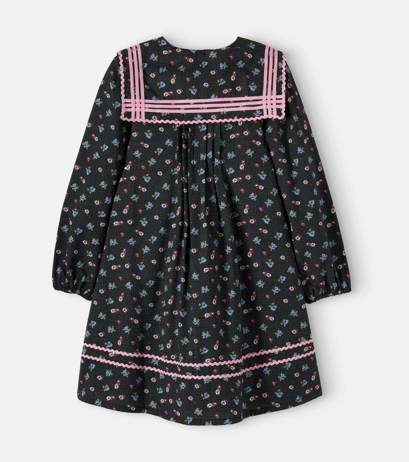 Нарядное платье с цветочным принтом Anna, Bebe Organic, черный — фото 2