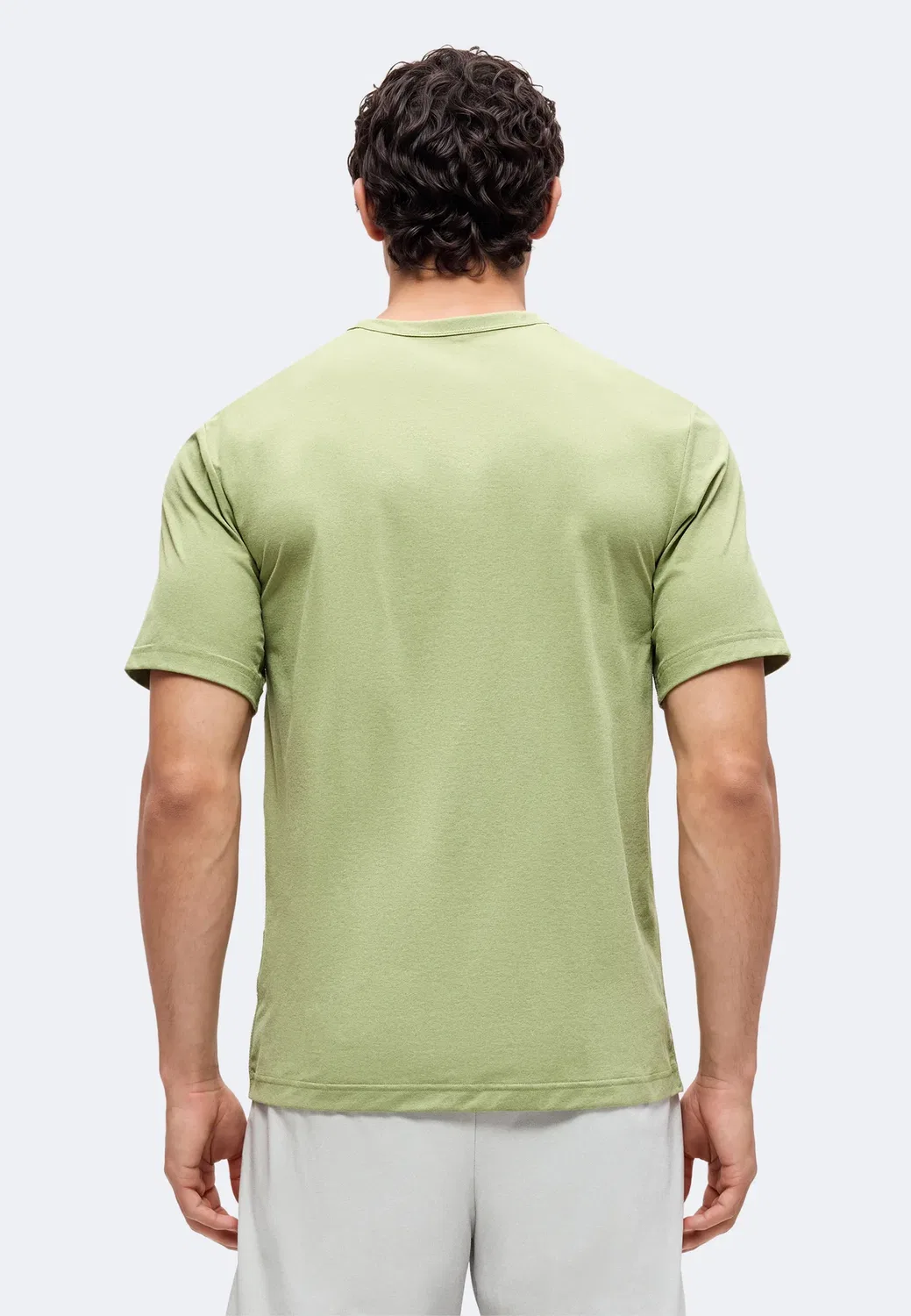 M nk df uv hyverse top fld gfx - спортивная футболка Nike Performance, Dusty Olive/Black — фото 3