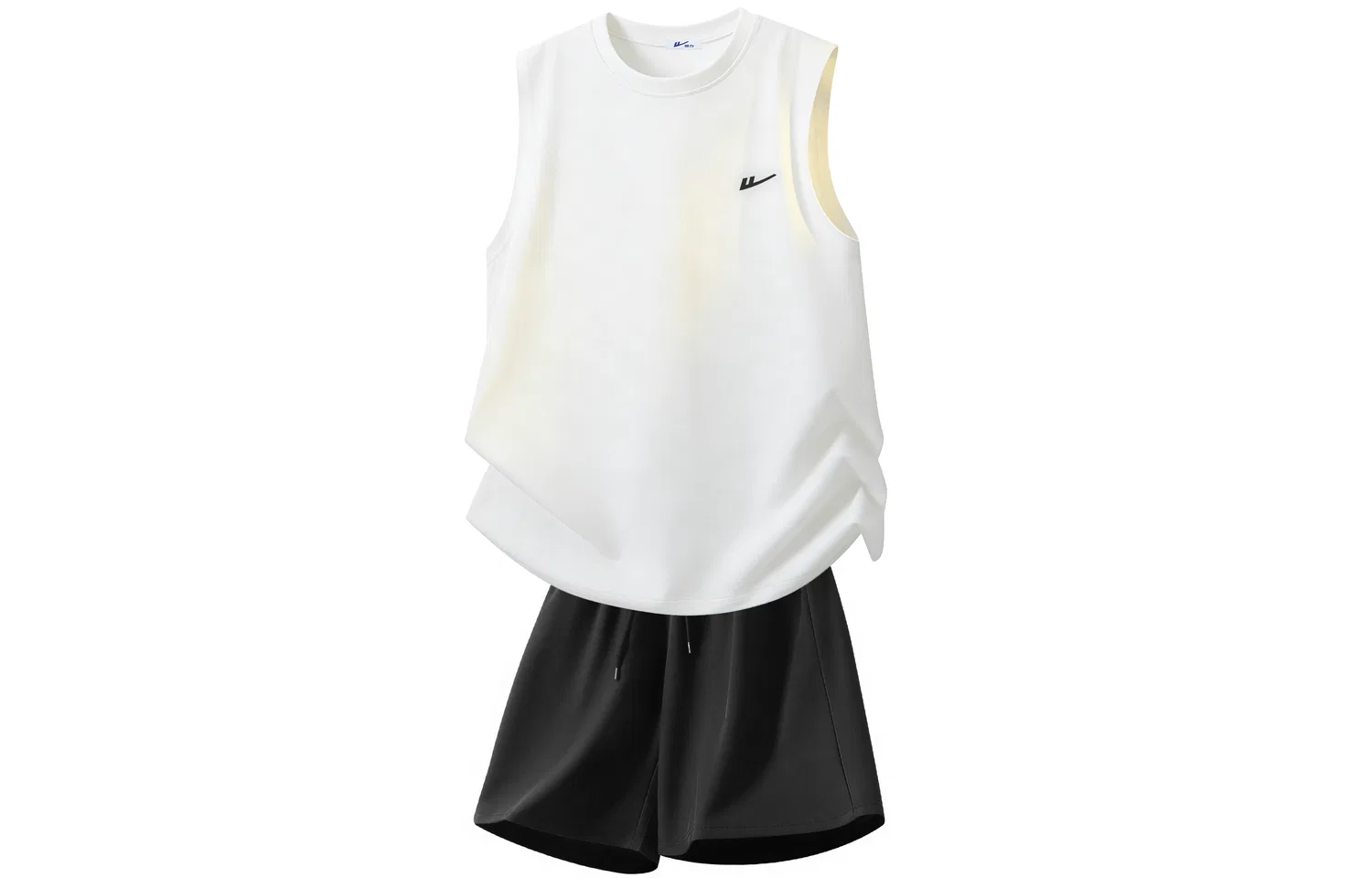 Детский спортивный комплект City Boy из хлопка, Apricot+Black, WARRIOR — фото 3