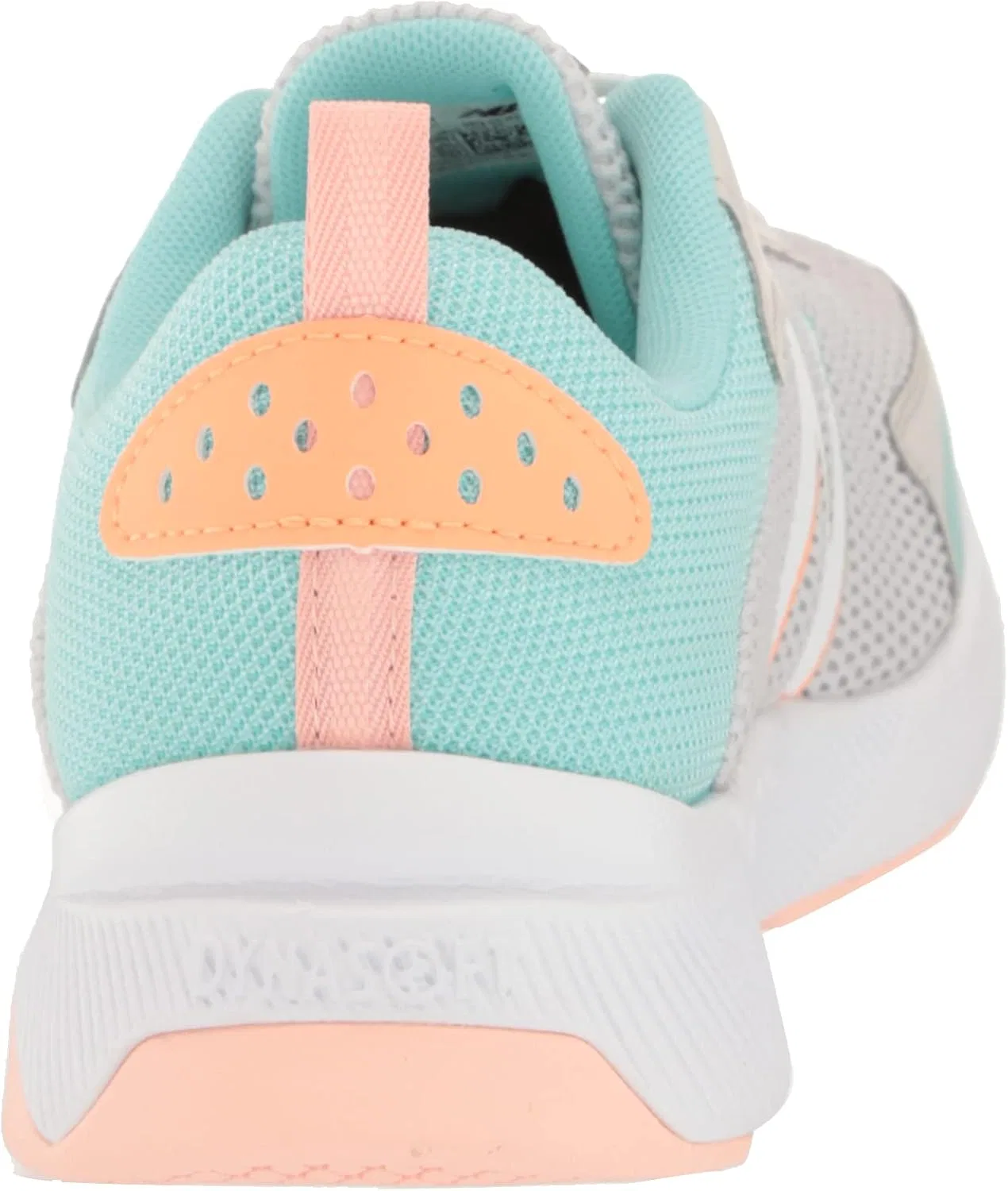 Детские кроссовки для девочек с шнуровкой 545 V1 New Balance, Summer Fog/Surf/Peach Glaze — фото 2