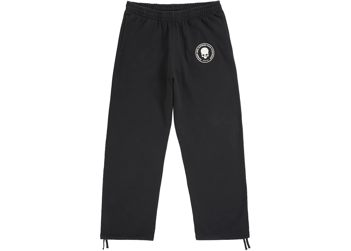 Мужские спортивные штаны на завязках Sweatpant Supreme, Black