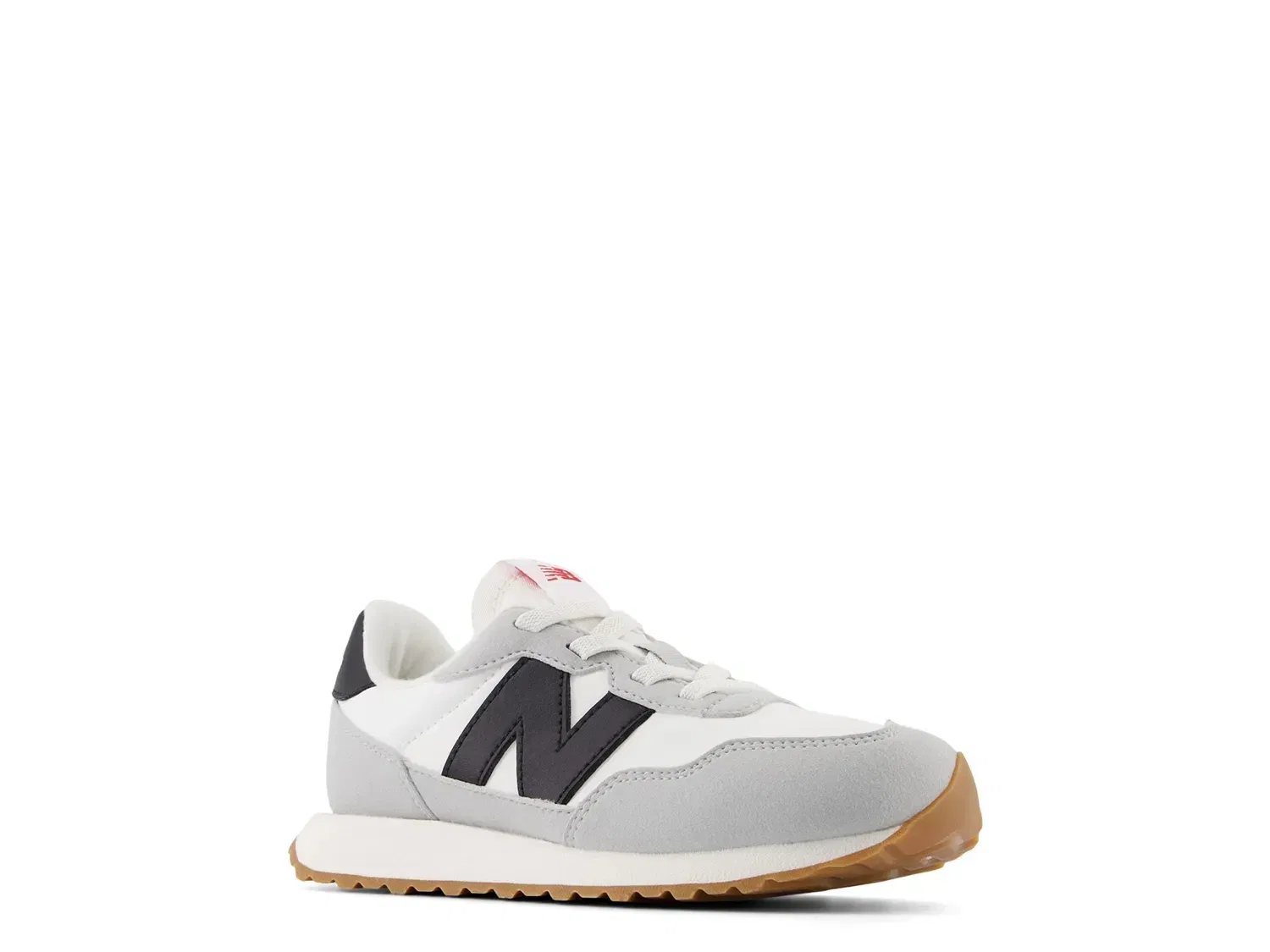 Кроссовки slip-on 237, детские, New Balance, белый/черный