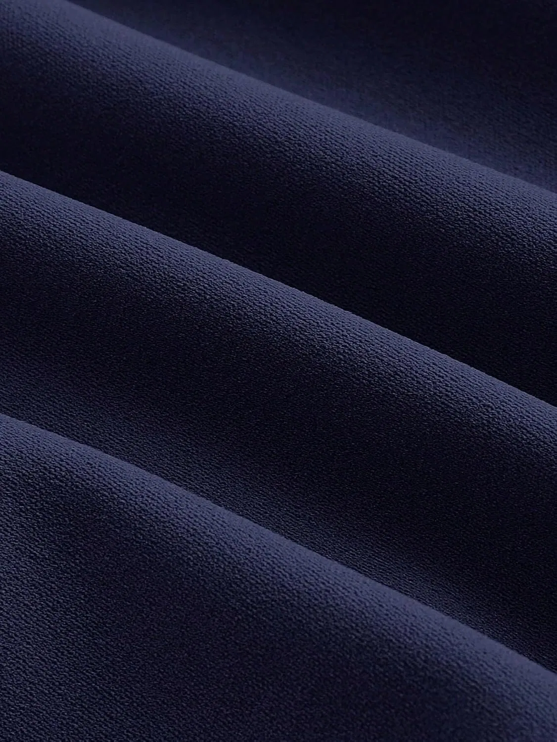 Женское мини-платье на бретелях клеш XEXZLCZAR, Navy Blue — фото 4