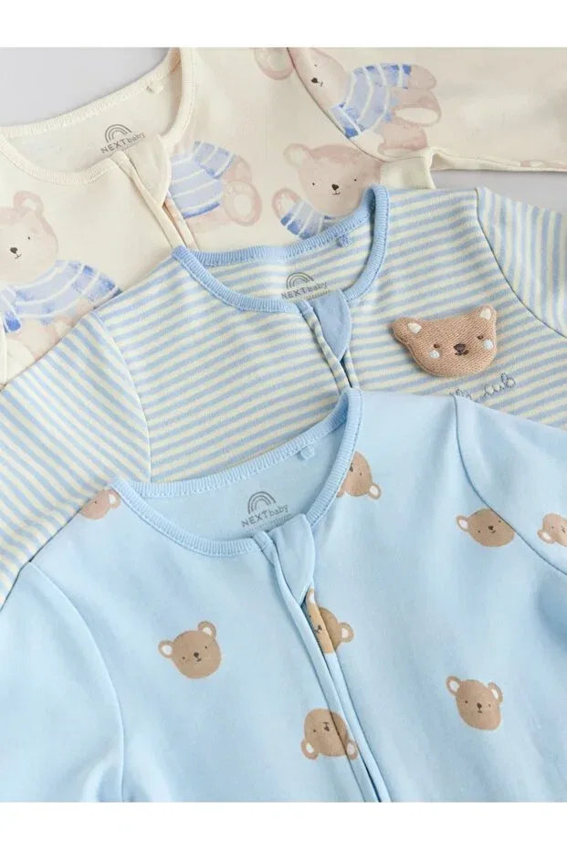 Детский комбинезон для девочек с длинным рукавом Next Baby, Мультиколор — фото 4