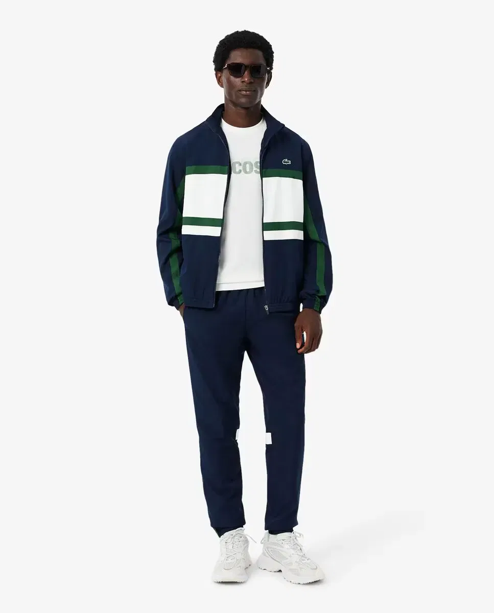 Мужской спортивный костюм с принтом Lacoste, Azul Marino