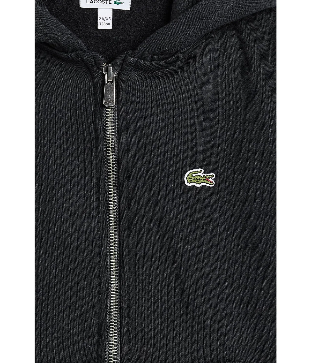 Толстовка на молнии (для детей постарше) Lacoste Kids, Noir — фото 3