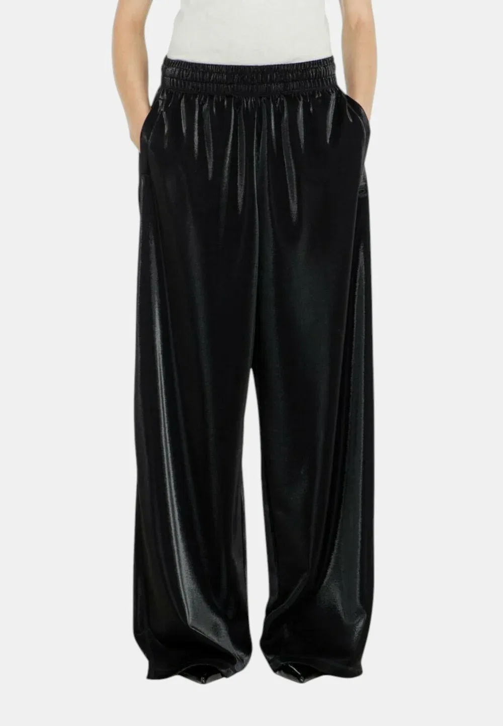 Брюки Pantaloni с широкими штанинами Diesel, Nero