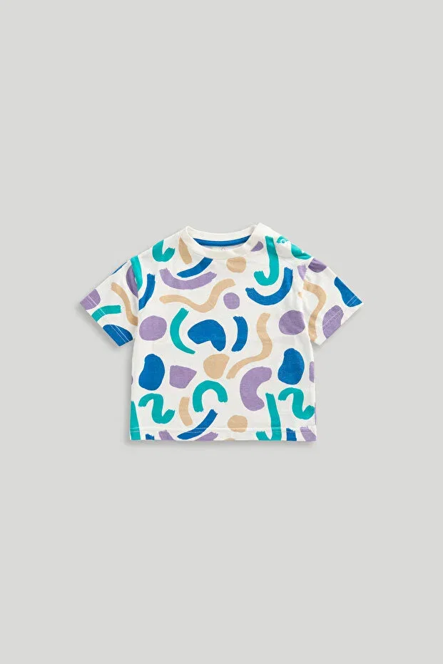 Детский комплект шорт с принтом 3-Piece shorts Mothercare, Multicolor — фото 2
